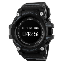 SKMEI 1188 Смарт-часы для мужчин пульсометр спортивные часы с синим зубом шагомер калорийность цифровые наручные часы для ios android